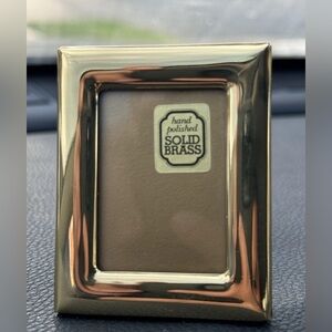 Solid Brass Photo Frame Small
